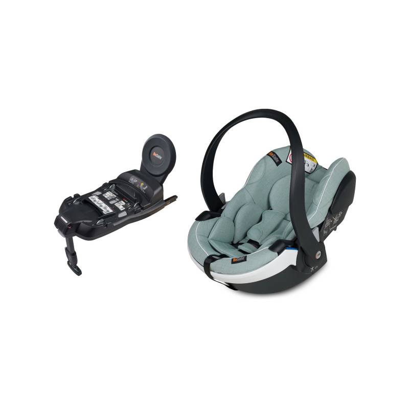 BeSafe iZi Go Modular X2 Babyschale inkl. Basis, Sea Green Melange von BeSafe