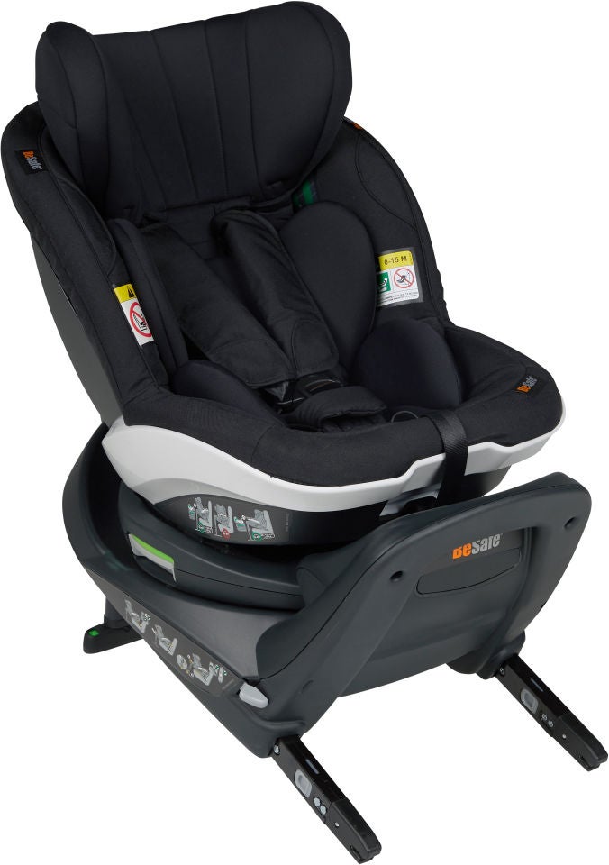 BeSafe iZi Turn i-Size Kindersitz, Fresh Black Cab von BeSafe
