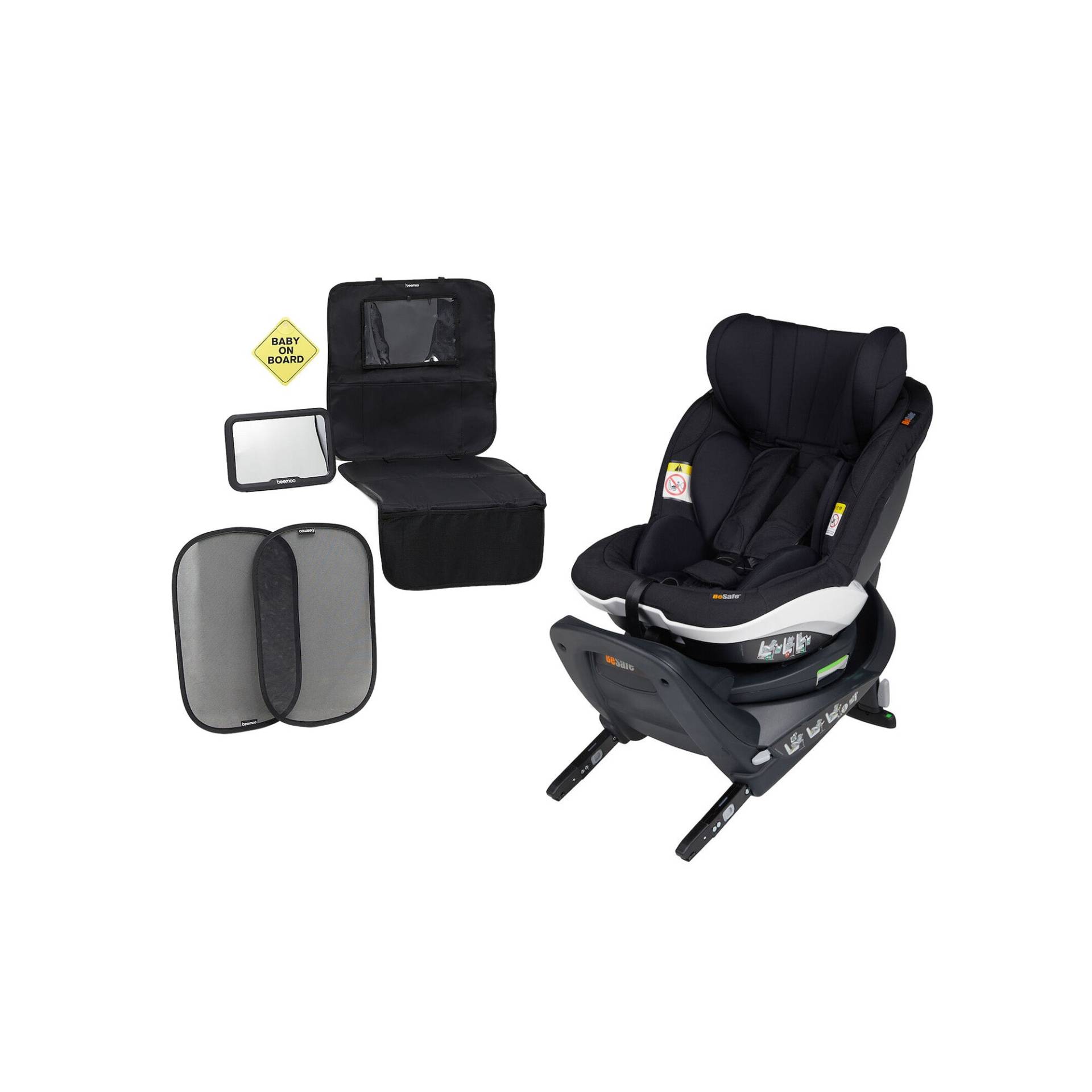 BeSafe iZi Twist i-Size Kindersitz inkl. Zubehörpaket, Fresh Black Cab BeSafe iZi Twist i-Size Kindersitz inkl. Zubehörpaket, Fresh Black Cab von BeSafe