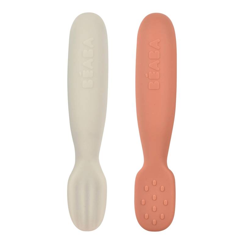 Beaba 2er-Pack Silikon-Esslernlöffel von Beaba
