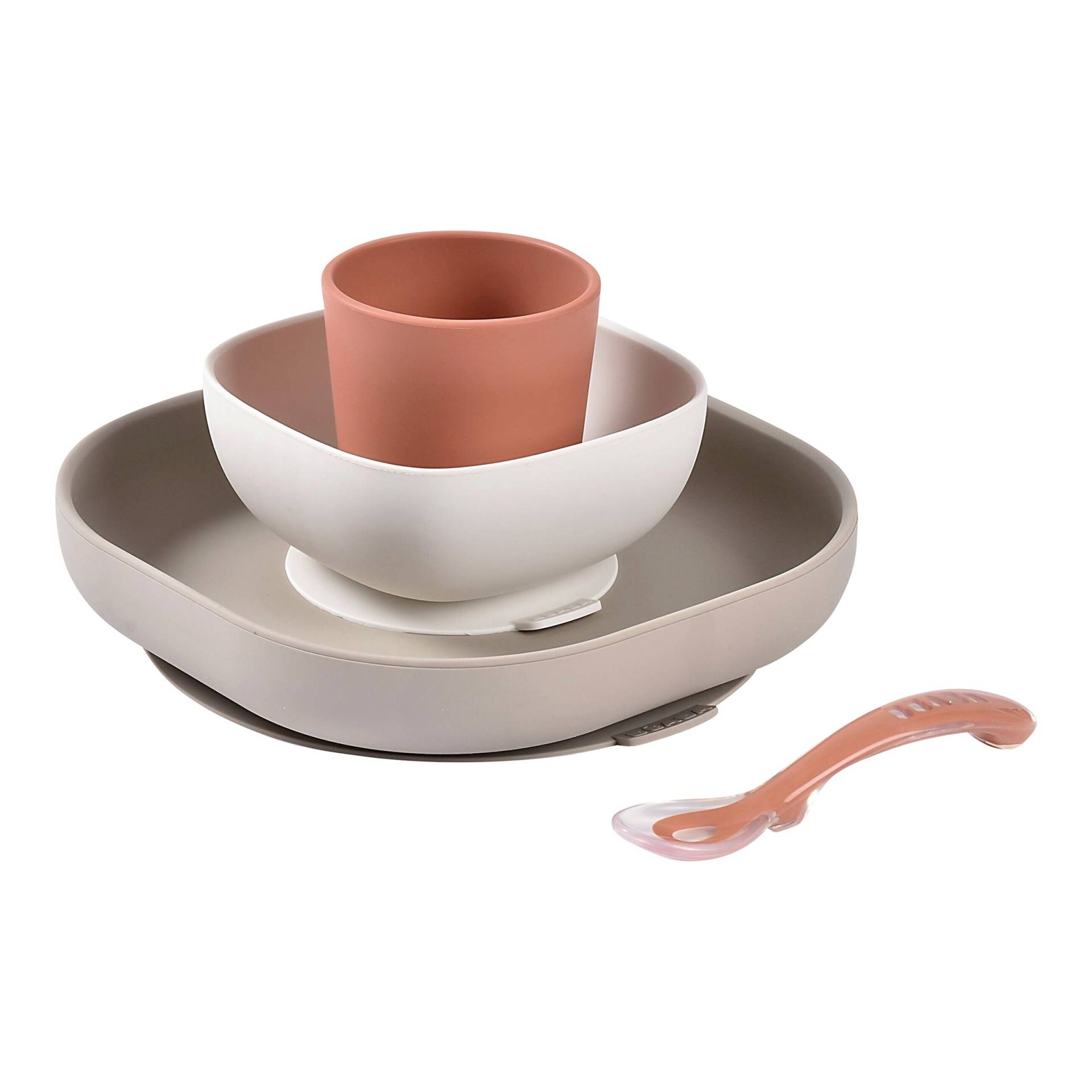 Beaba 4-tlg. Esslernset Silikon Beaba 4-tlg. Esslernset Silikon von Beaba