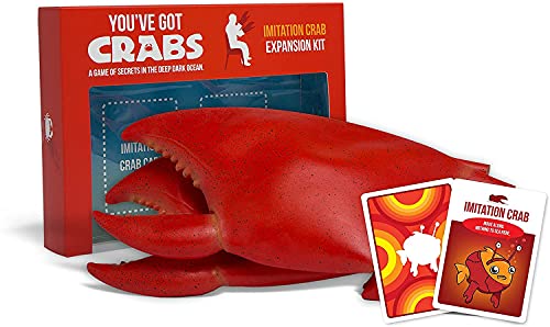 Exploding Kittens You've Got Crabs: Imitation Crab Expansion Pack Expansion Pack by Exploding Kittens - Card Games for Adults Teens & Kids - Fun Family Games von Exploding Kittens