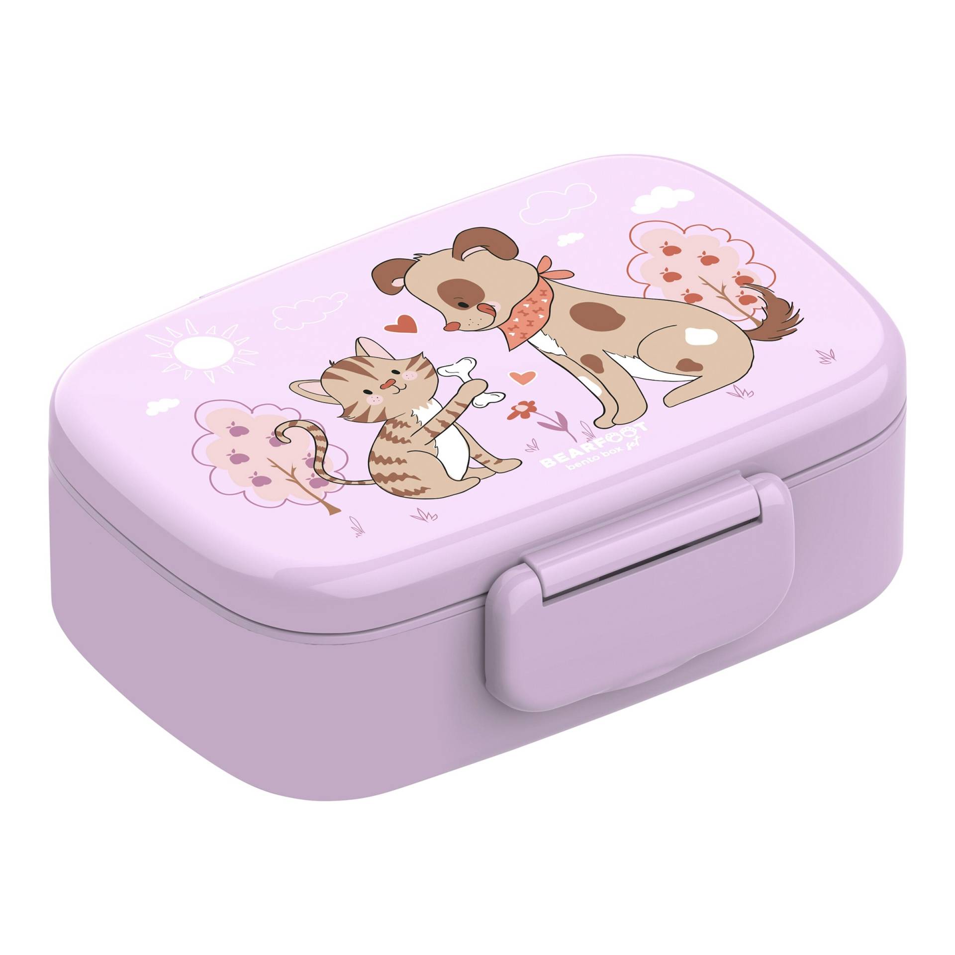 Bearfoot Set - Brotdose mit Gabel und Löffel von Bearfoot