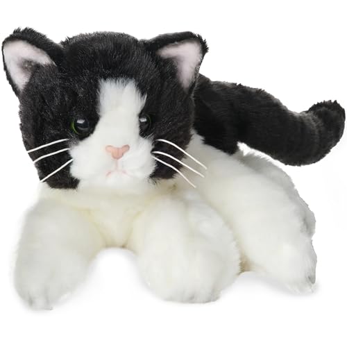 Bearington Domino Plüschkatze Stofftier, 15 Zoll von Bearington Collection