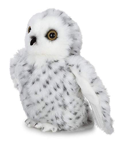 Bearington Drift The Snowy Owl Plüsch, Eulen-Stofftier, 8 Zoll von Bearington Collection