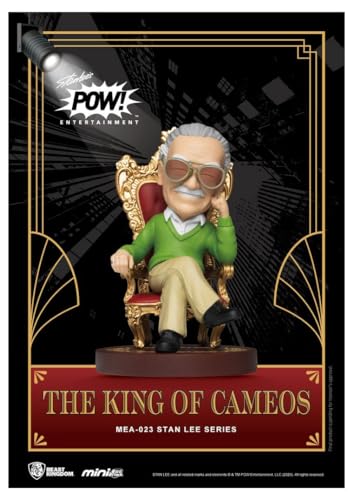 Beast Kingdom Toys Stan Lee Mini-Figur Stan Lee The King of Cameos, 8 cm von Beast Kingdom