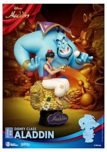Beast Kingdom Disney Classic Aladdin Diorama Stage D-Stage Figur Statue, Mehrfarbig, DS-075 von Beast Kingdom