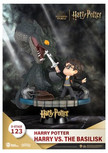 Beast Kingdom Harry Potter D-Stage PVC Diorama Harry vs. The Basilisk 16 cm von Beast Kingdom