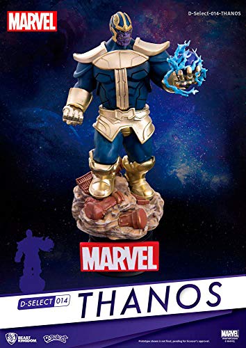 Beast Kingdom - Marvel Diorama Thanos, Mehrfarbig (BKDDS-014), Bunt von Beast Kingdom