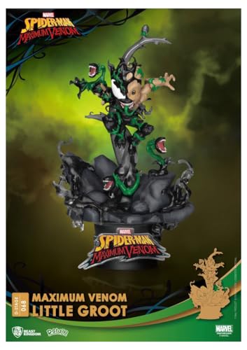 Beast Kingdom Maximum Venom: Little Groot DS-068 D-Stage Statue, Mehrfarbig von Beast Kingdom