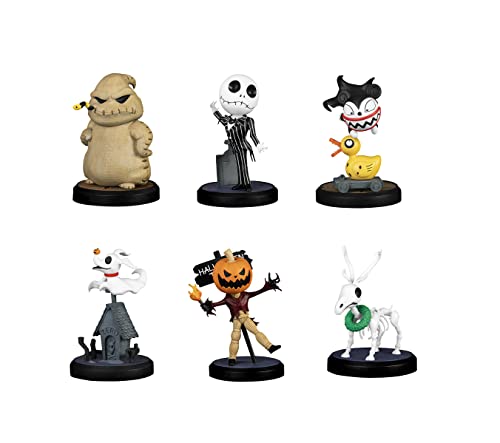 Beast Kingdom - Nightmare Before Christmas MEA-040 Mini Figure 6pc Set von Beast Kingdom