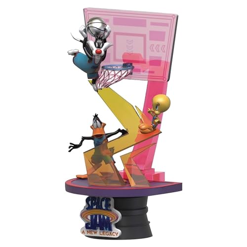 Beast Kingdom - Space Jam New Legacy DS-071 Sylvester & Tweety D-Stage Statue von Beast Kingdom