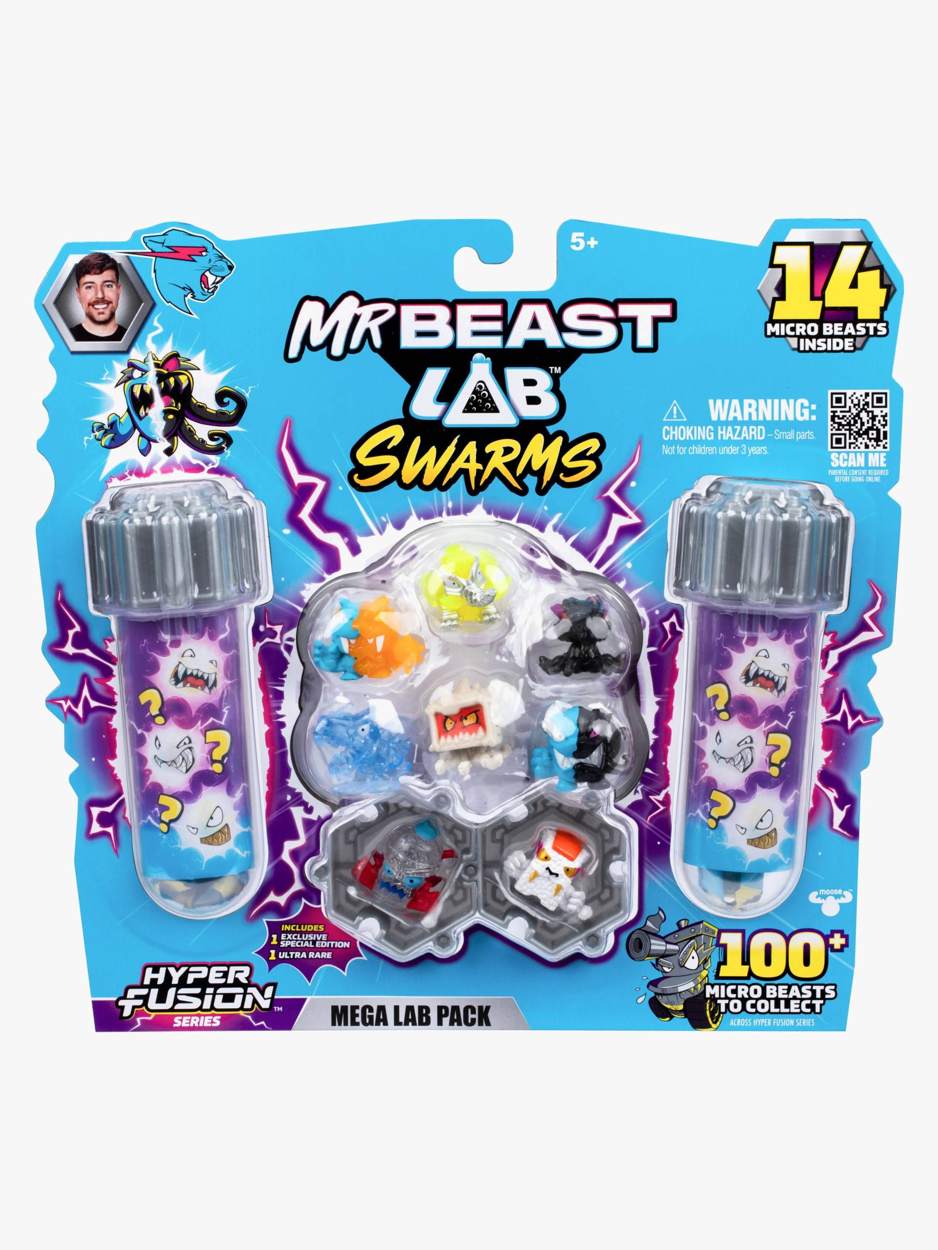Beast Lab Swarms Sammelfiguren Hyper Fusion 14er-Pack von Beast Lab