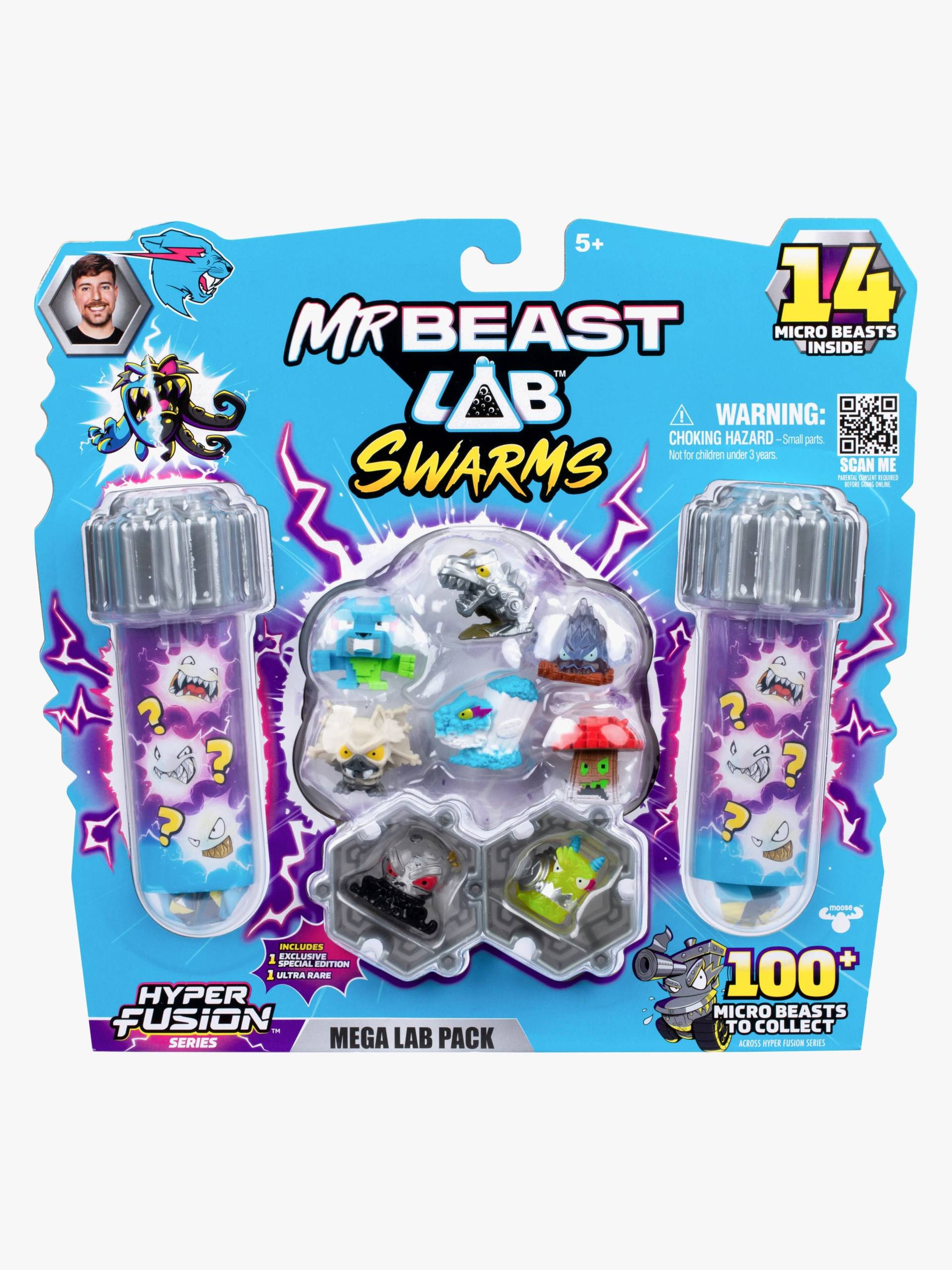 Beast Lab Swarms Sammelfiguren Hyper Fusion 14er-Pack von Beast Lab