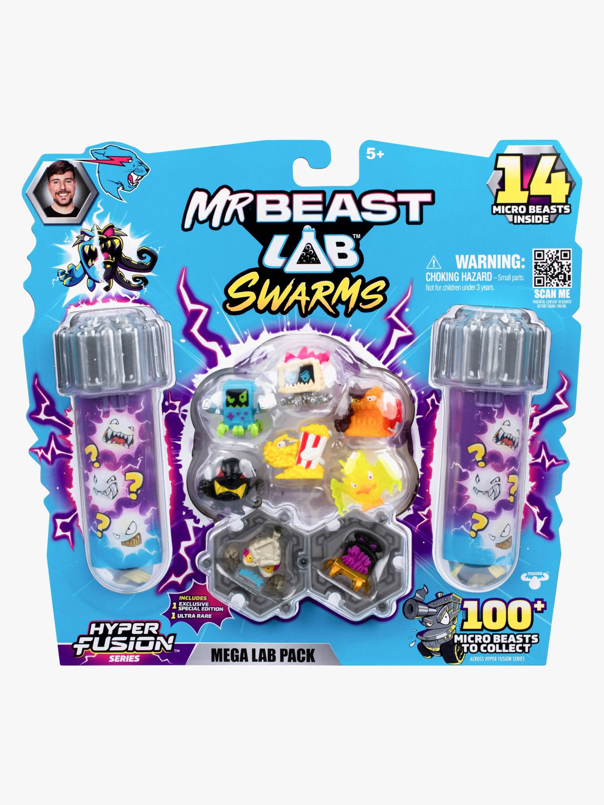 Beast Lab Swarms Sammelfiguren Hyper Fusion 14er-Pack von Beast Lab
