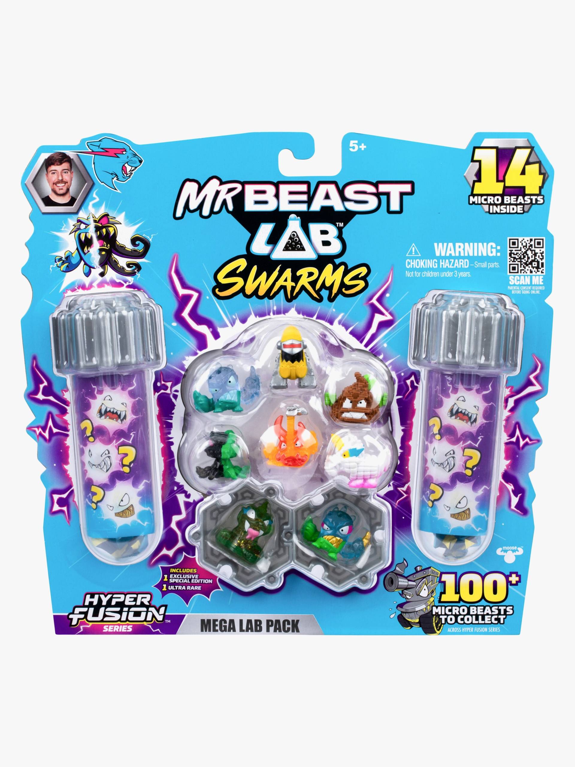 Beast Lab Swarms Sammelfiguren Hyper Fusion 14er-Pack von Beast Lab