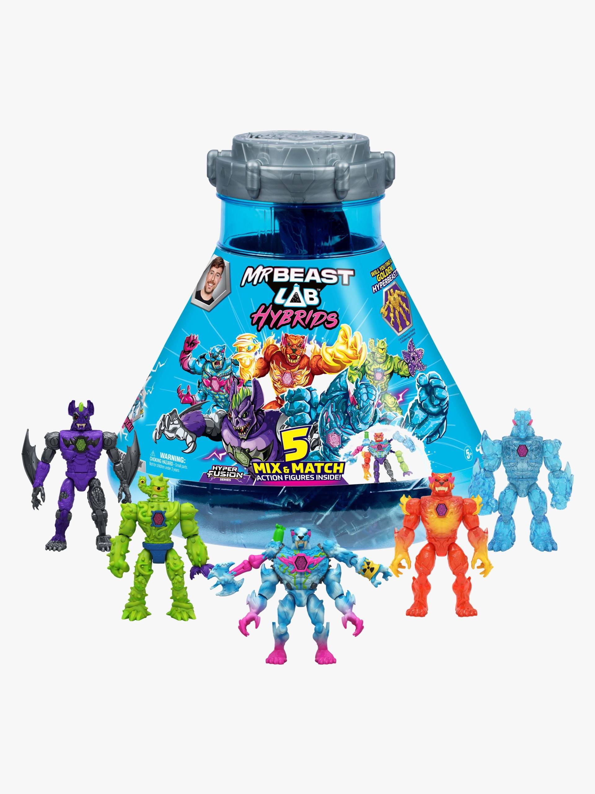 MrBeast Lab Figuren Hybrids Hyper Fusion 5er-Set von Beast Lab