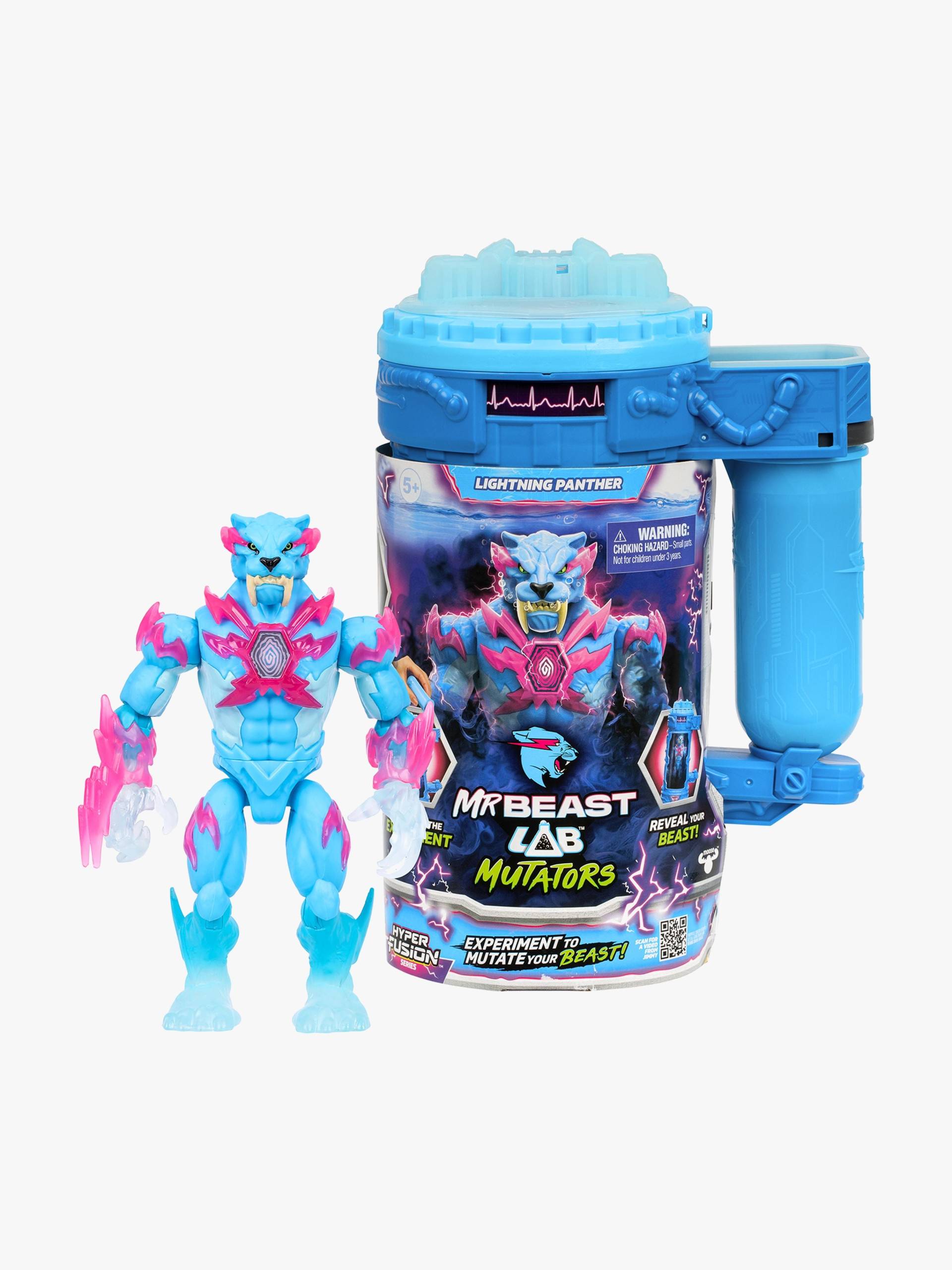 MrBeast Lab Mutators Mutation Chamber Actionfigur Lightning Panther von Beast Lab