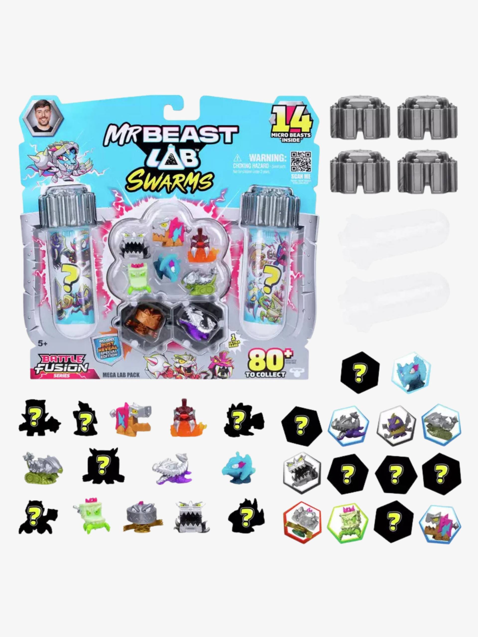 MrBeast Lab Swarms Sammelfigur Battle Fusion Surprise 14er-Pack von Beast Lab