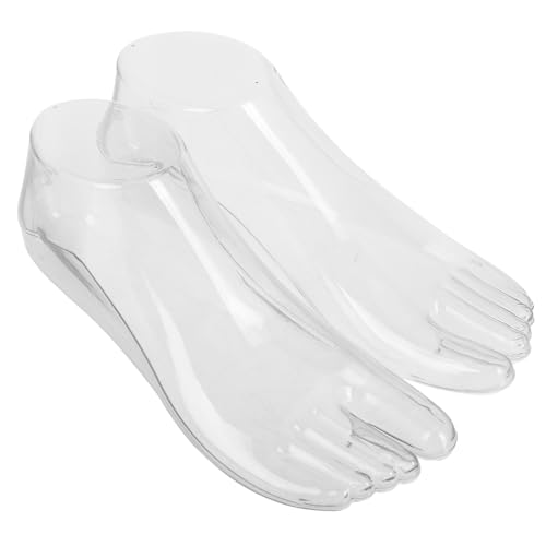 Beatifufu 1 Paar Realistischer Fuß-Mannequin-socken-ausstellungsständer Aus Kunststoff Für Schuhe, Fußkettchen, Schmuck Und Socken Für Einzelhandelsgeschäfte Und Fotografie-Requisiten Beatifufu 1 Paar Realistischer Fuß-Mannequin-socken-ausstellungsständer Aus Kunststoff Für Schuhe, Fußkettchen, Schmuck Und Socken Für Einzelhandelsgeschäfte Und Fotografie-Requisiten von Beatifufu