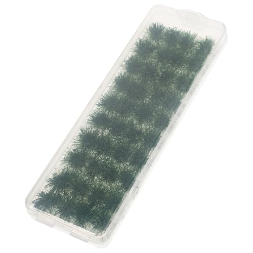 Beatifufu 1 Schachtel Simulierter Grasbüschel Militärmodell Sandtisch DIY Material Tiefgrün Miniatur Pflanzen für Landschaftsmodellierung Micro Landschaft Eisenbahn Diorama Beatifufu 1 Schachtel Simulierter Grasbüschel Militärmodell Sandtisch DIY Material Tiefgrün Miniatur Pflanzen für Landschaftsmodellierung Micro Landschaft Eisenbahn Diorama von Beatifufu