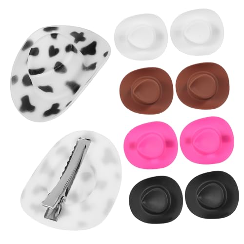 Beatifufu 10 Stück Teiliges Mini Cowgirl Hut Haarklammern mit Alligator Clips Kleine Bunte Cowboy Hüte für Halloween Kostüm Vielseitig für Haartypen Sicherer Haar Accessoires für Damen Beatifufu 10 Stück Teiliges Mini Cowgirl Hut Haarklammern mit Alligator Clips Kleine Bunte Cowboy Hüte für Halloween Kostüm Vielseitig für Haartypen Sicherer Haar Accessoires für Damen von Beatifufu