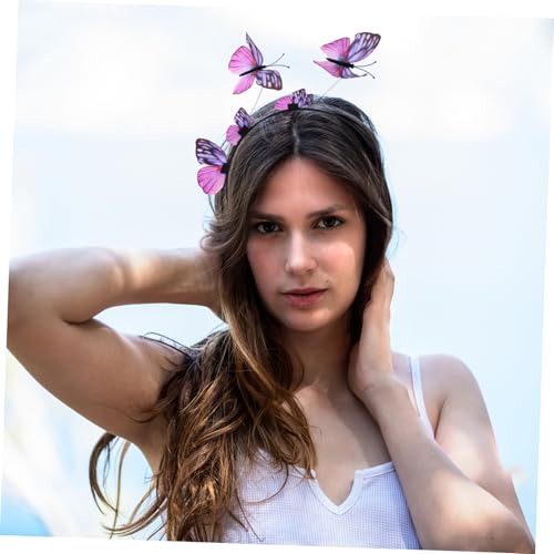 Beatifufu 11 Stück Schmetterling Haarreif Teiliges Haarklammern Rosa Elegantes Kopfschmuck Damen Party Fasching Halloween und Festliche Anlässe Beatifufu 11 Stück Schmetterling Haarreif Teiliges Haarklammern Rosa Elegantes Kopfschmuck Damen Party Fasching Halloween und Festliche Anlässe von Beatifufu