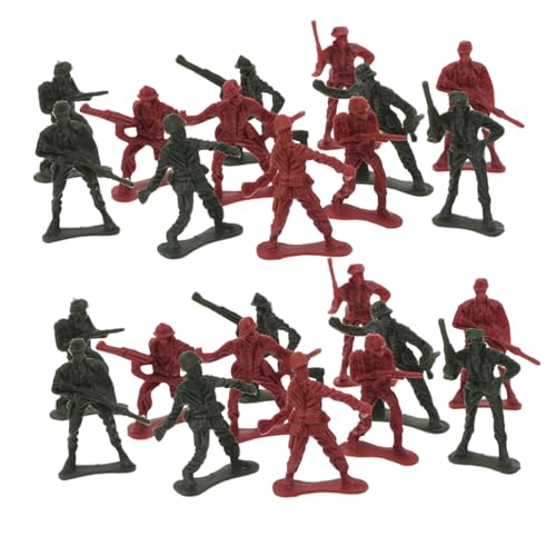 Beatifufu 180 Stück Teiliges Miniatur Soldaten Modell Kleine Plastikfiguren für Sandtisch Vielseitige Militärische Miniaturfiguren Kompakte Dekoration für Spiel und Bildung Rote und Grüne Beatifufu 180 Stück Teiliges Miniatur Soldaten Modell Kleine Plastikfiguren für Sandtisch Vielseitige Militärische Miniaturfiguren Kompakte Dekoration für Spiel und Bildung Rote und Grüne von Beatifufu