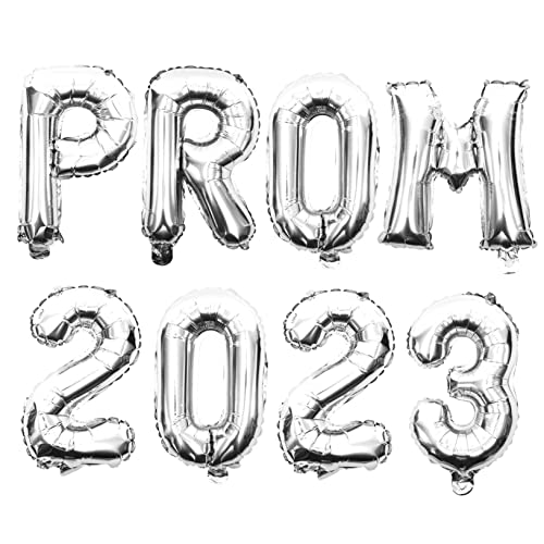 Beatifufu 2 Sätze Aluminiumfolie Ballons Graduation Dekoration Prom Silber Leichte Abschluss Party Ballon Deko für Schule Fenster Türen Langlebiges Material Beatifufu 2 Sätze Aluminiumfolie Ballons Graduation Dekoration Prom Silber Leichte Abschluss Party Ballon Deko für Schule Fenster Türen Langlebiges Material von Beatifufu