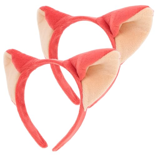 Beatifufu 2 Stück Fuchsohren Haarreif Teiliges Niedliches Tierkostüm Accessoire für Mädchen Charmantes Cosplay Stirnband Lustiges Haarband für Halloween Geburtstag und Party Beatifufu 2 Stück Fuchsohren Haarreif Teiliges Niedliches Tierkostüm Accessoire für Mädchen Charmantes Cosplay Stirnband Lustiges Haarband für Halloween Geburtstag und Party von Beatifufu