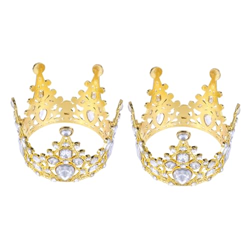 Beatifufu 2 Stück Geburtstagskronen Mini Cake Topper Krone Deko für Kuchen Party Kindergeburtstag Süße Tortendeko Festliche Geburtstagsfeier Beatifufu 2 Stück Geburtstagskronen Mini Cake Topper Krone Deko für Kuchen Party Kindergeburtstag Süße Tortendeko Festliche Geburtstagsfeier von Beatifufu