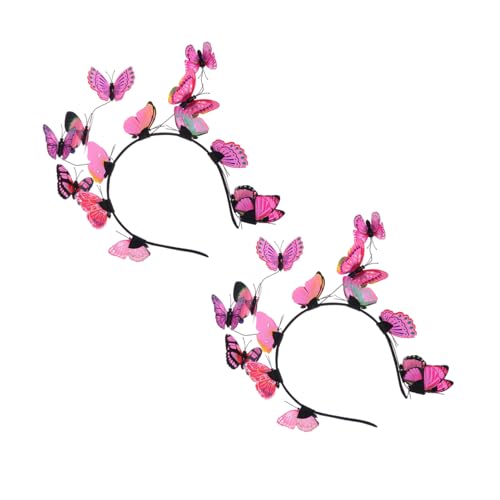 Beatifufu 2 Stück Kostüm Krone Schmetterling Kopf Frauen Hut Stirnband Haar Cosplay Braut Dekoration Braut Mädchen Fascinator Party Hochzeit Dekorationen Lady Fascinator Halloween Tee Rosa Beatifufu 2 Stück Kostüm Krone Schmetterling Kopf Frauen Hut Stirnband Haar Cosplay Braut Dekoration Braut Mädchen Fascinator Party Hochzeit Dekorationen Lady Fascinator Halloween Tee Rosa von Beatifufu