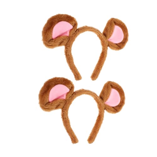 Beatifufu 2 Stück Mäuseohren Haarreif Weiche Leichte Tierohren Stirnband für Erwachsene Cosplay Halloween Kostüm Zubehör Bequem und Platzsparend Beatifufu 2 Stück Mäuseohren Haarreif Weiche Leichte Tierohren Stirnband für Erwachsene Cosplay Halloween Kostüm Zubehör Bequem und Platzsparend von Beatifufu
