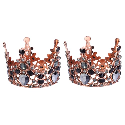 Beatifufu 2 Stück Mini Party Tiara Tortendeko in Schwarz-gold Vintage Barock Geburtstag Cake Topper für Shower und Kinderfeier Niedliche Krone Kuchen Ornament für Festliche Anlässe Beatifufu 2 Stück Mini Party Tiara Tortendeko in Schwarz-gold Vintage Barock Geburtstag Cake Topper für Shower und Kinderfeier Niedliche Krone Kuchen Ornament für Festliche Anlässe von Beatifufu