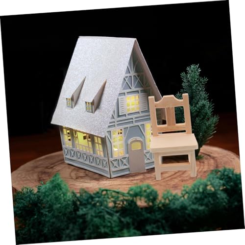 Beatifufu 2 Stück Miniatur Holzbank Teilig Puppenhaus Möbel Miniatur Gartenbank aus Langlebigem Holz Dekorative Sitzgelegenheit für Puppen Puppenhaus Zubehör Natürliche Holzfarbe von Beatifufu