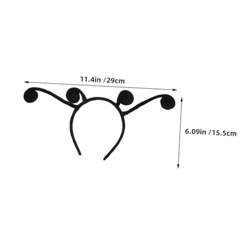 Beatifufu 2 Stück Teiliges Damen Stirnband Antennen Haarreifen für Halloween Cosplay Party Bühnenauftritte Leicht Bequem Vielseitig Einsetzbar Beatifufu 2 Stück Teiliges Damen Stirnband Antennen Haarreifen für Halloween Cosplay Party Bühnenauftritte Leicht Bequem Vielseitig Einsetzbar von Beatifufu