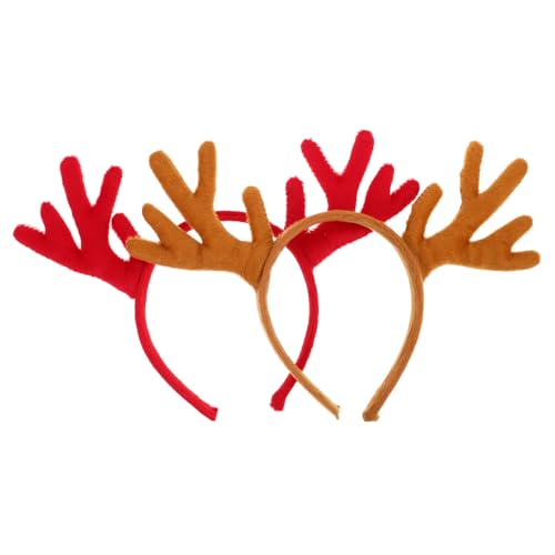 Beatifufu 2 Stück Teiliges Rentier Geweih Haarreif Set Leicht Komfortabel Festliche Tierkopfbedeckung für Halloween und Weihnachten Vielseitiges Xmas Kostüm Accessoire für Erwachsene und Beatifufu 2 Stück Teiliges Rentier Geweih Haarreif Set Leicht Komfortabel Festliche Tierkopfbedeckung für Halloween und Weihnachten Vielseitiges Xmas Kostüm Accessoire für Erwachsene und von Beatifufu