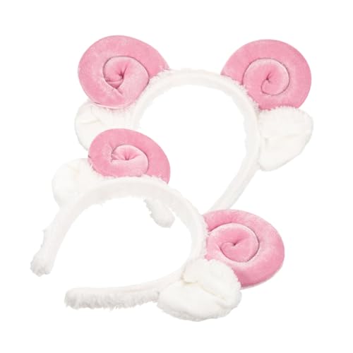 Beatifufu 2 Stück Teiliges Schafhorn Haarreifen Niedliches Cartoon Stirnband für Mädchen Weiches Party Kopfschmuck Einfach zu Tragen als Foto Requisite und Cosplay Accessoire Beatifufu 2 Stück Teiliges Schafhorn Haarreifen Niedliches Cartoon Stirnband für Mädchen Weiches Party Kopfschmuck Einfach zu Tragen als Foto Requisite und Cosplay Accessoire von Beatifufu