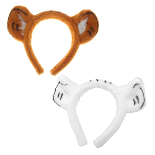 Beatifufu 2 Stück Teiliges Tigerohren Haarband Niedliches Cartoon Stirnband mit Weichem Rutschfestem Design Dekorativer Haarschmuck für Karneval Halloween Valentinstag und Geburtstagsfeiern Beatifufu 2 Stück Teiliges Tigerohren Haarband Niedliches Cartoon Stirnband mit Weichem Rutschfestem Design Dekorativer Haarschmuck für Karneval Halloween Valentinstag und Geburtstagsfeiern von Beatifufu
