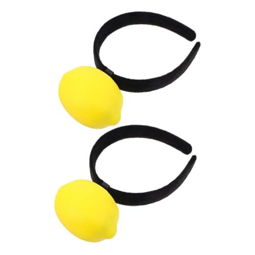 Beatifufu 2 Stück Teiliges Zitronen stirnband aus Weichem Plüsch Realistische Bequemes Haaraccessoire für Kostüme Karneval Junggesellinnenabschiede und Festliche Anlässe Beatifufu 2 Stück Teiliges Zitronen stirnband aus Weichem Plüsch Realistische Bequemes Haaraccessoire für Kostüme Karneval Junggesellinnenabschiede und Festliche Anlässe von Beatifufu
