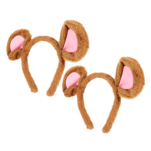 Beatifufu 2 Stück Weiche Mausohren Haarreifen Plüsch Kopfband Leicht Bequem Für Halloween Cosplay Party Tier Kostüm Zubehör Beatifufu 2 Stück Weiche Mausohren Haarreifen Plüsch Kopfband Leicht Bequem Für Halloween Cosplay Party Tier Kostüm Zubehör von Beatifufu