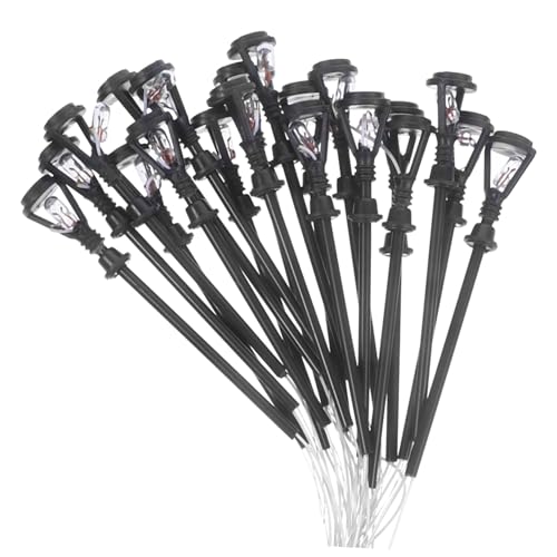Beatifufu 20 Stück Maßstab Dekorative LED Lampen für Sandtisch Gartendekoration DIY Modellbau Puppenhaus Zubehör Beatifufu 20 Stück Maßstab Dekorative LED Lampen für Sandtisch Gartendekoration DIY Modellbau Puppenhaus Zubehör von Beatifufu