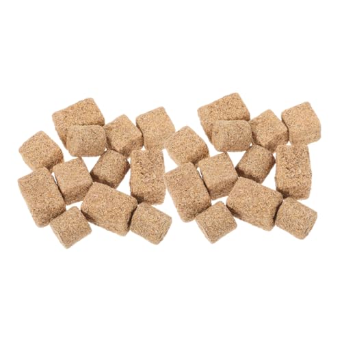 Beatifufu 24 Stück Teiliges Mini Heuballen Realistische Bauernhof Dekoration DIY Miniatur Heu für Puppenhaus Mikro Landschaft Herbst Ornament von Beatifufu