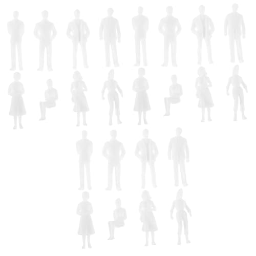 Beatifufu 25 Stück Miniaturfiguren für Sandtisch DIY Menschliche für Psychologische Spiele und Architektur für Kreative Projekte und Modellbau Beatifufu 25 Stück Miniaturfiguren für Sandtisch DIY Menschliche für Psychologische Spiele und Architektur für Kreative Projekte und Modellbau von Beatifufu
