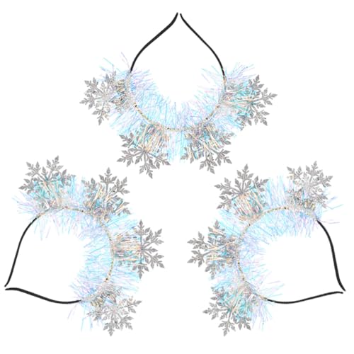 Beatifufu 3 Stck. Schneeflocken-stirnband Weihnachtskostüm Schneeflocken-stirnbänder Weihnachtshaarband Weihnachtsstirnband Tiara Klein Rosa Weihnachtszubehör Gegenwärtig Latte-kunst Silber Beatifufu 3 Stck. Schneeflocken-stirnband Weihnachtskostüm Schneeflocken-stirnbänder Weihnachtshaarband Weihnachtsstirnband Tiara Klein Rosa Weihnachtszubehör Gegenwärtig Latte-kunst Silber von Beatifufu