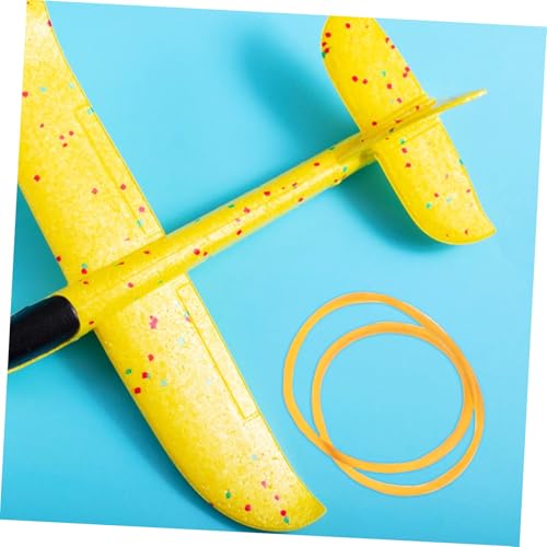 Beatifufu 30 Stück Teiliges DIY Gummiband Flugzeug mit Propeller und Holzstäben Stabiler Gummimotor Segelflugzeug Bausatz für Fördert Kreativität und Motorische Fähigkeiten im Outdoor Spiel Beatifufu 30 Stück Teiliges DIY Gummiband Flugzeug mit Propeller und Holzstäben Stabiler Gummimotor Segelflugzeug Bausatz für Fördert Kreativität und Motorische Fähigkeiten im Outdoor Spiel von Beatifufu