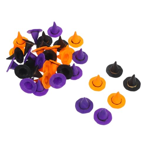 Beatifufu 36 Stück Teiliges Hexenhüte aus Kunststoff Leichte Kleine Halloween Dekorationen in Bunten Farben Wiederverwendbar für Puppenhaus Bastelprojekte und Partyaccessoires Beatifufu 36 Stück Teiliges Hexenhüte aus Kunststoff Leichte Kleine Halloween Dekorationen in Bunten Farben Wiederverwendbar für Puppenhaus Bastelprojekte und Partyaccessoires von Beatifufu