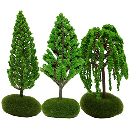 Beatifufu 3Stücke Miniaturbaum für Mikrolandschaftsdekoration Realistische Straßenbaum Ornamente für Sandtisch und DIY für Projekte und Modellbau Beatifufu 3Stücke Miniaturbaum für Mikrolandschaftsdekoration Realistische Straßenbaum Ornamente für Sandtisch und DIY für Projekte und Modellbau von Beatifufu