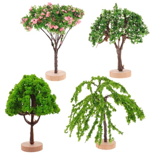 Beatifufu 4 Stück Miniatur Baum Dekoration Lifelike Künstliche Bäume für Diorama und Sandtischgestaltung und Langlebig für Modelllandschaften Beatifufu 4 Stück Miniatur Baum Dekoration Lifelike Künstliche Bäume für Diorama und Sandtischgestaltung und Langlebig für Modelllandschaften von Beatifufu