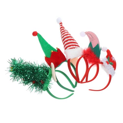 Beatifufu 5 Stück Teiliges Weihnachtskopfband mit Kreativen Leichten Weihnachtsmützen Haarreifen Einzigartiges Design für Erwachsene für Festliche Partys und Karnevalsfeiern Beatifufu 5 Stück Teiliges Weihnachtskopfband mit Kreativen Leichten Weihnachtsmützen Haarreifen Einzigartiges Design für Erwachsene für Festliche Partys und Karnevalsfeiern von Beatifufu